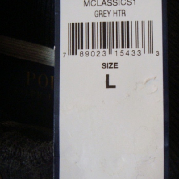 Lauren Gray Cotton 1/2 Zip Sweater Men's NWOT L - Picture 4 of 4